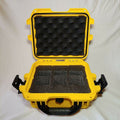 Invicta IG0097-SM1S-Y 3 Slot Yellow Plastic Watch Box Case