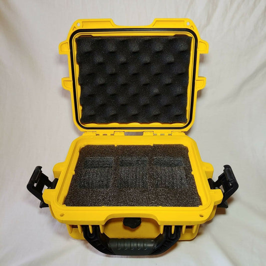 Invicta IG0097-SM1S-Y 3 Slot Yellow Plastic Watch Box Case