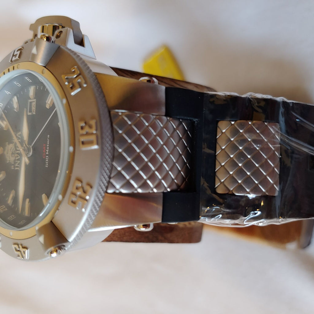 INVICTA SUBAQUA NOMA III MENS QUARTZ 50MM BLACK CASE STAINLESS STEEL DIAL