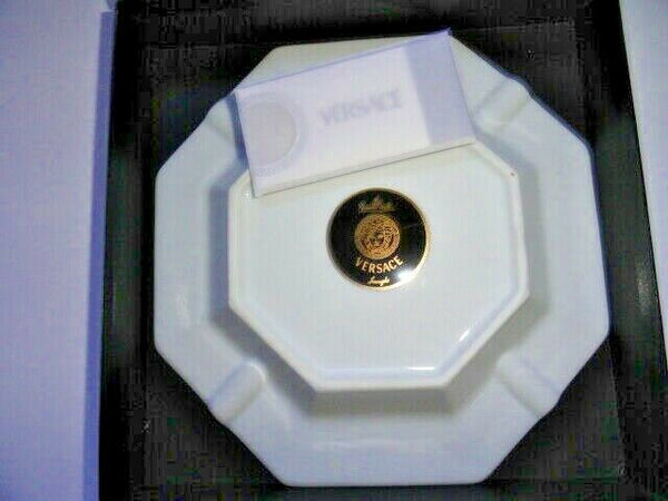 Versace by Rosenthal Jungle Large Porcelain Ashtray 9 inch