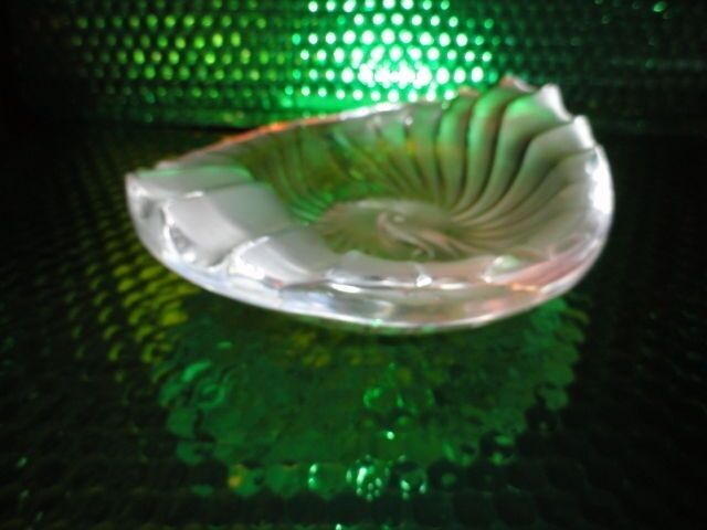 Lalique Frosted Glass Nancy Cendrier Bowl Ashtray