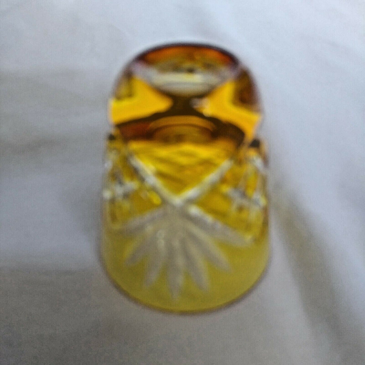 Faberge Yellow Gold Na Zdorovye Crystal Shot Glass