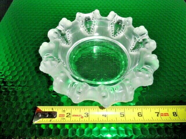 Lalique Cannes crystal ashtray