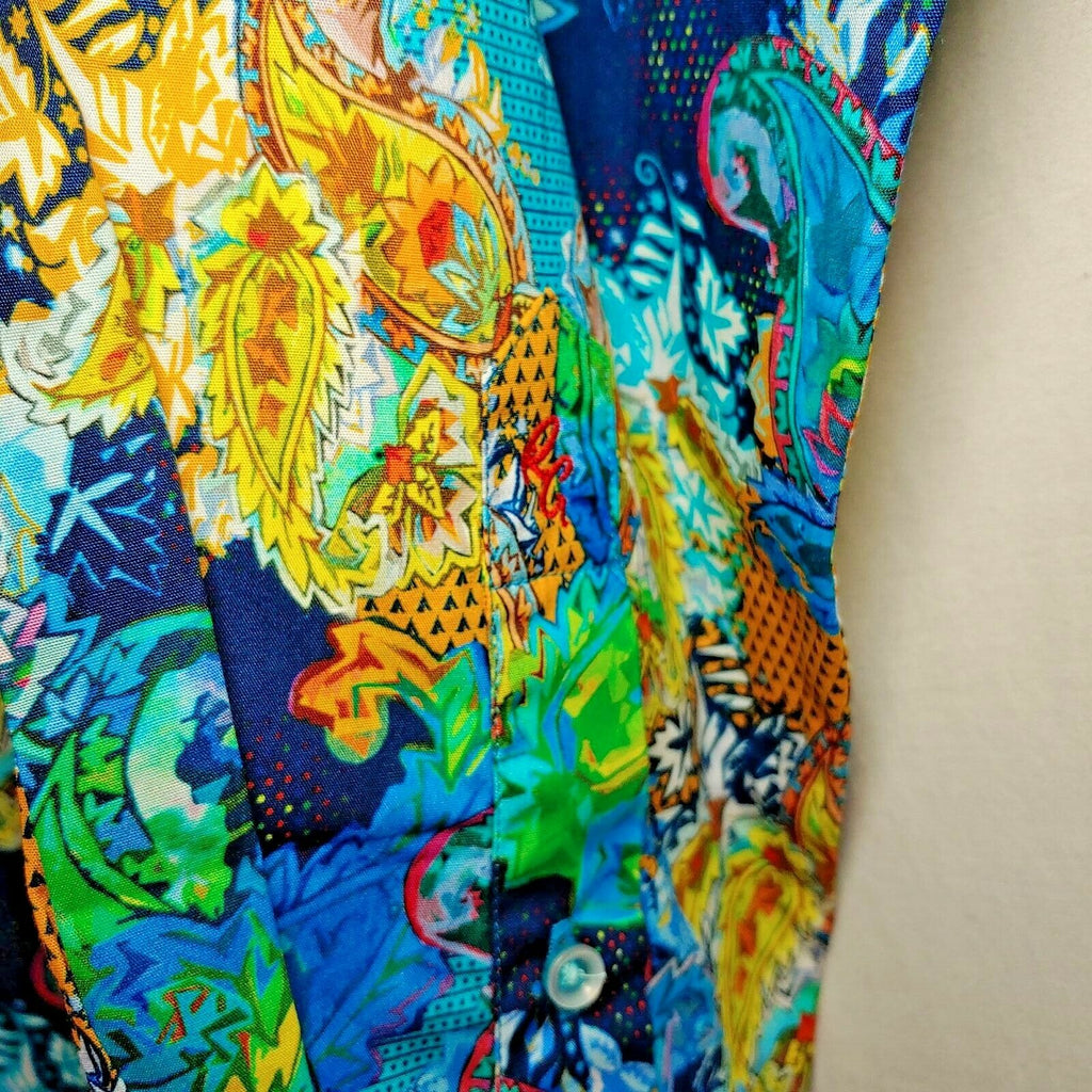 Robert Graham - Colorful Long Sleeve - Men's Medium Button Down Classic Fit