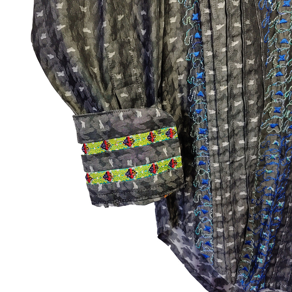 Robert Graham - Colorful Long Sleeve - Men's Medium Button Down Classic Fit