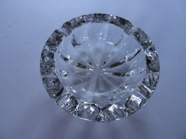Saint Louis Clear Ashtray 7" diameter