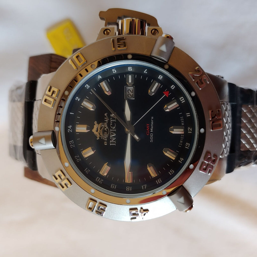 INVICTA SUBAQUA NOMA III MENS QUARTZ 50MM BLACK CASE STAINLESS STEEL DIAL