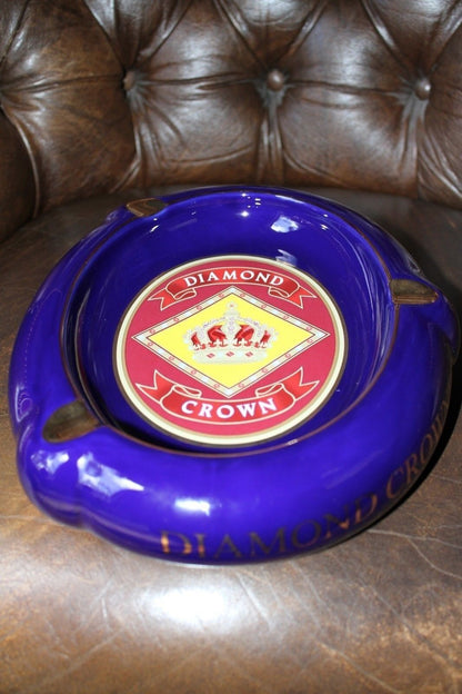 Diamond Crown Ceramic Ashtray