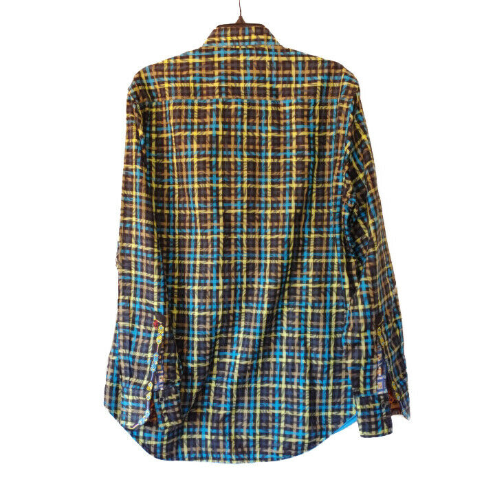 Robert Graham - Colorful Long Sleeve - Men's Medium Button Down Classic Fit