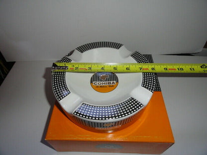 Ceramic ashtray in the box  8" diameter