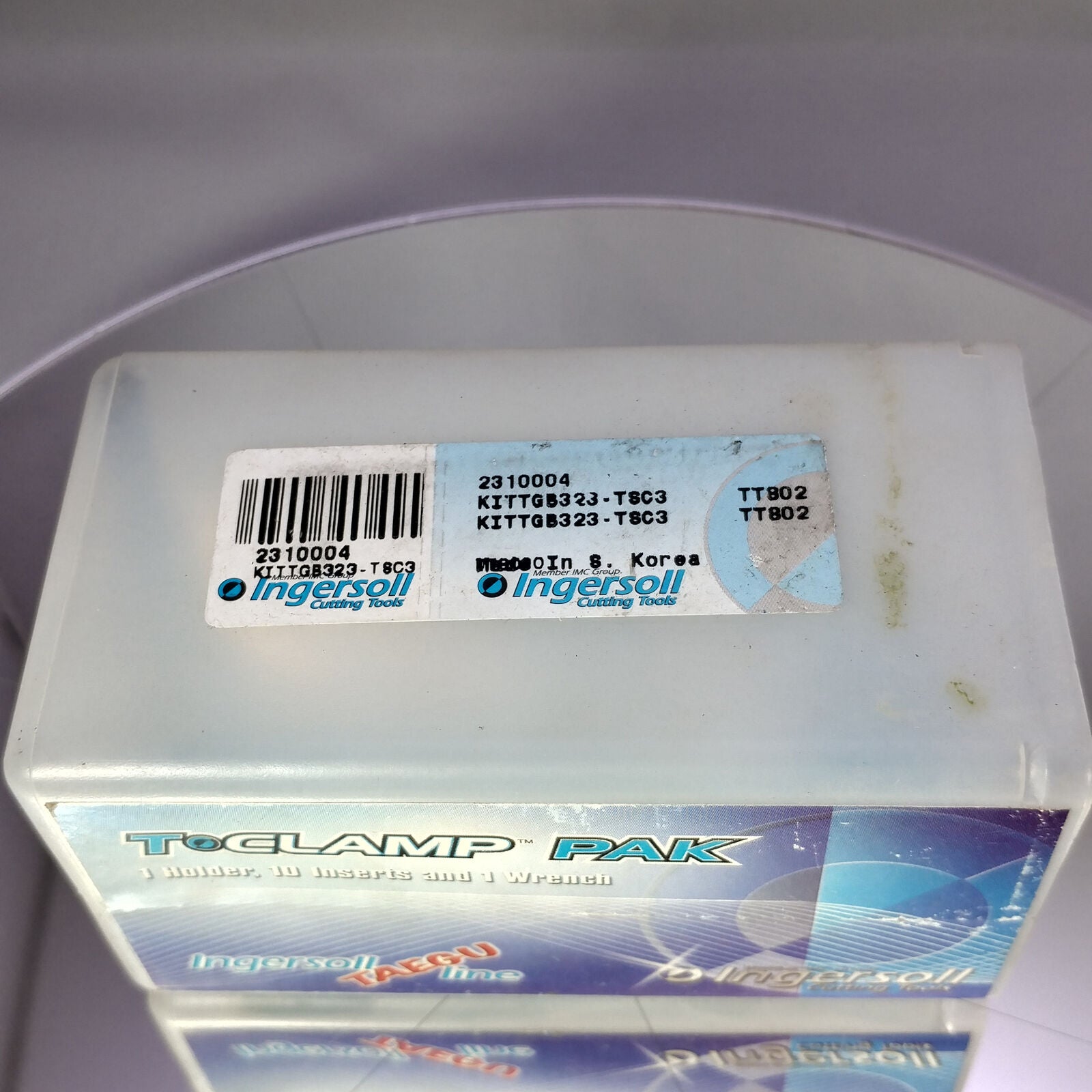 Ingersoll TAEGU Line | T Clamp Pak | 1 Holder, 10 Inserts, 1 Wrench