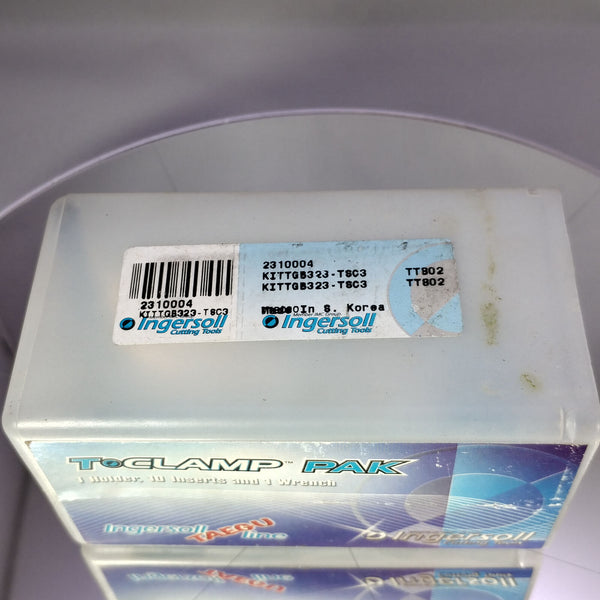 Ingersoll TAEGU Line | T Clamp Pak | 1 Holder, 10 Inserts, 1 Wrench