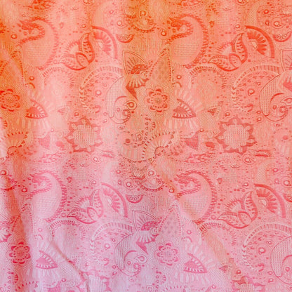 Robert Graham Short Sleeve Pink Floral Printed Sport Shirt Classic Fit - Medium