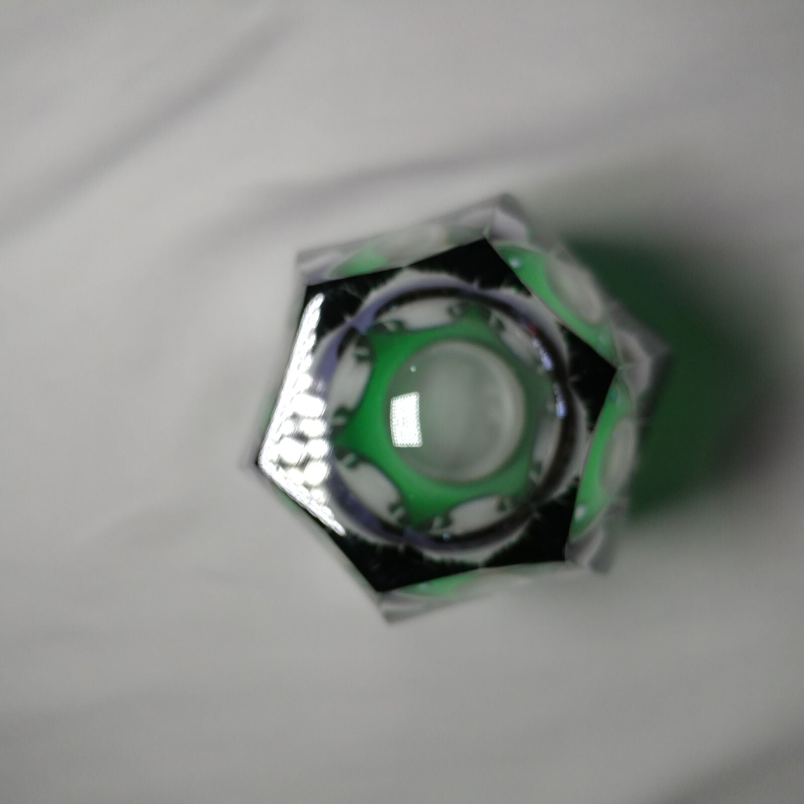 Fabergé Crystal Emerald Green Glass