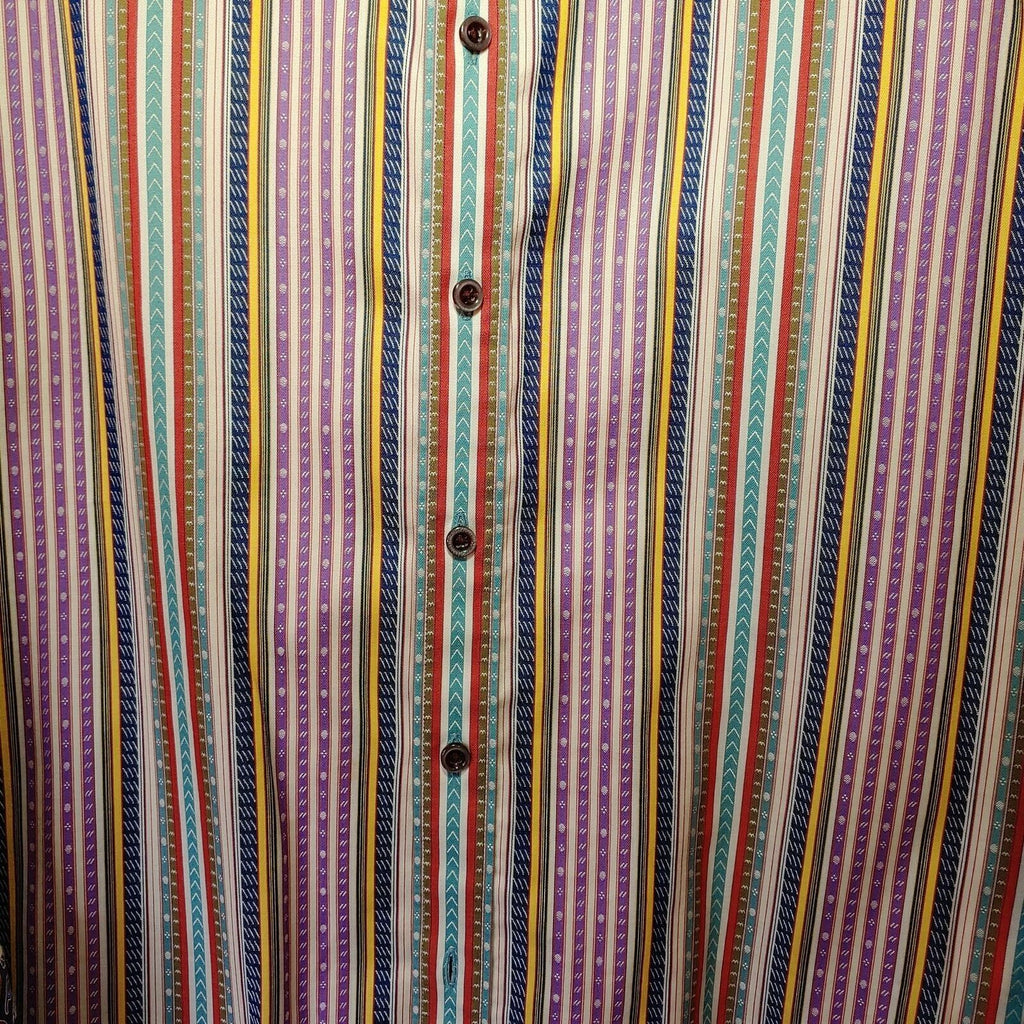 Robert Graham - Colorful Long Sleeve - Men's Medium Button Down Classic Fit