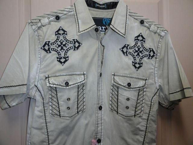 Roar Signature Tan Shirt  Medium