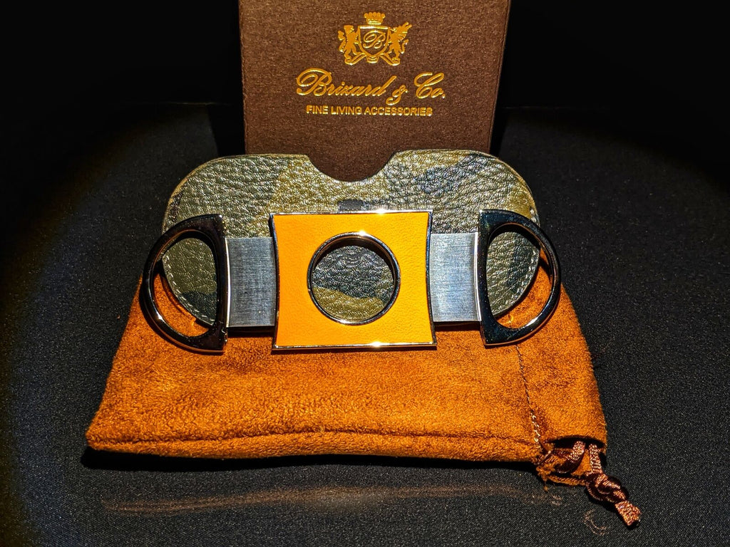 Brizard and Co Camo Pattern  Case, Cutter and Lighter Combo