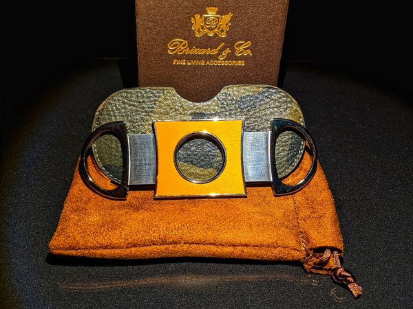 Brizard and Co Camo Pattern  Case, Cutter and Lighter Combo