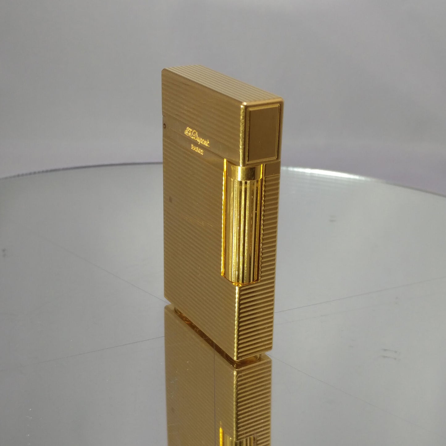 S.T. Dupont Gold Plated Horizontal Lines