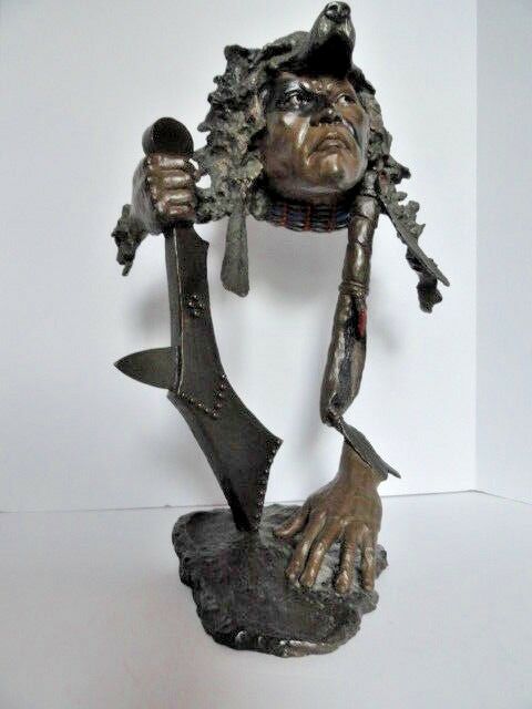 Mark Hopkins "I Have Seen Tomorrow" Limited Edition Bronze Sculpture