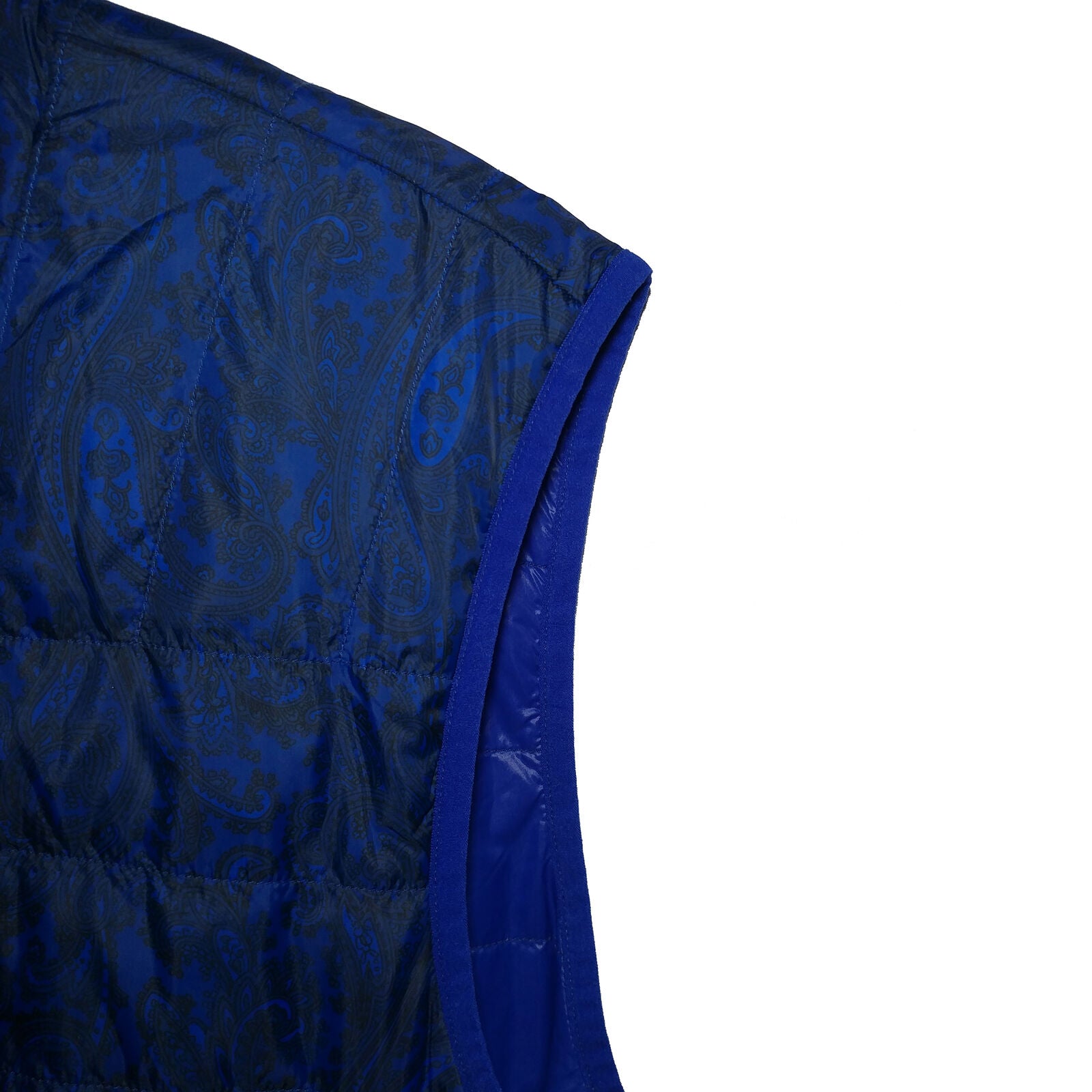 Robert Graham - Blue Vest - Men's Medium Zip-Up