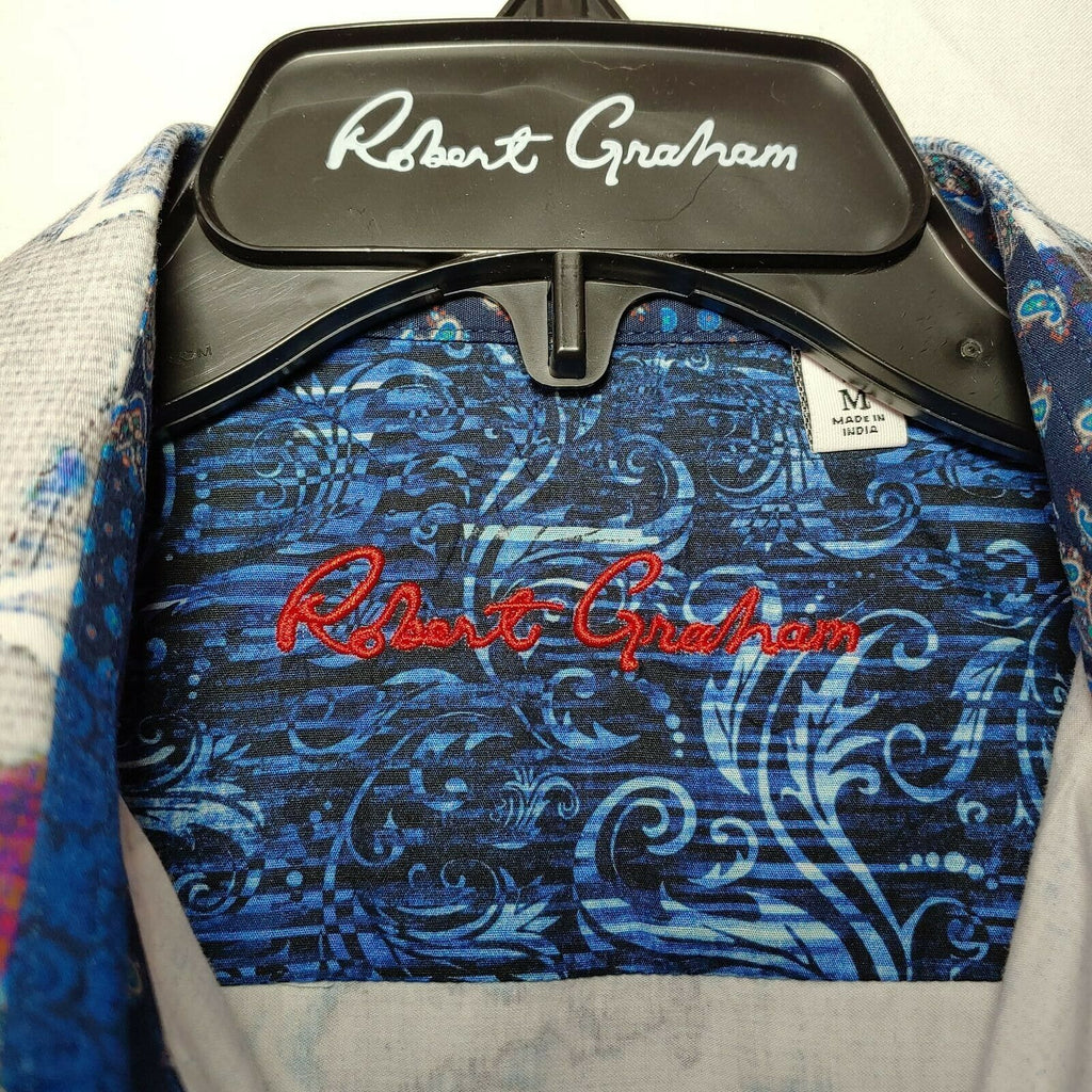 Robert Graham - Colorful Long Sleeve - Men's Medium Button Down Classic Fit