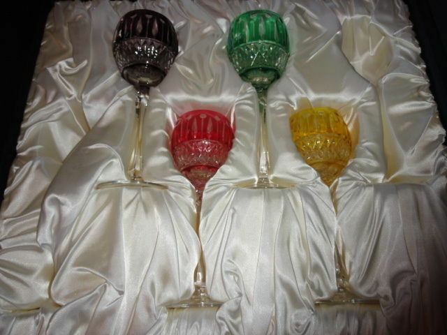 Faberge Xenia Goblet  Glasses set of 4