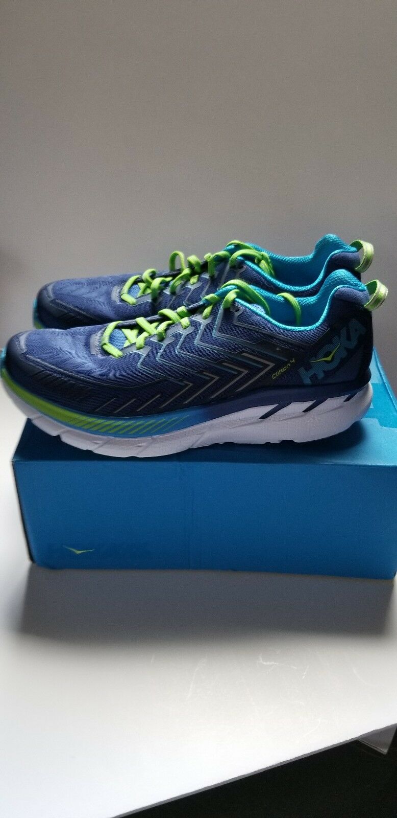 Hoka One One Clifton 4 Running Shoes Size 12 " NIB