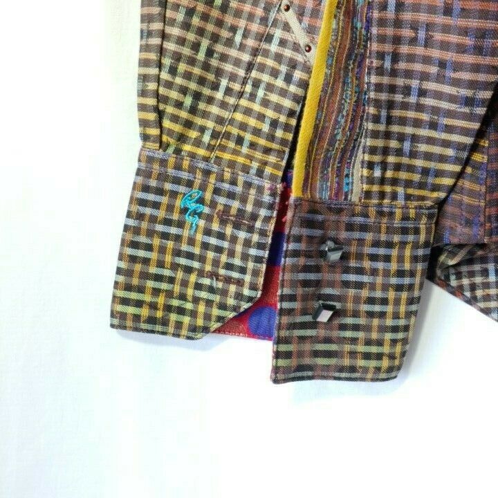 Robert Graham - Colorful Long Sleeve - Men's Medium Button Down Classic Fit