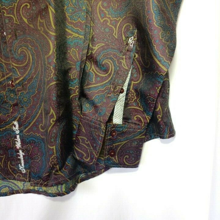 Robert Graham - Colorful Long Sleeve - Men's Medium Button Down Classic Fit