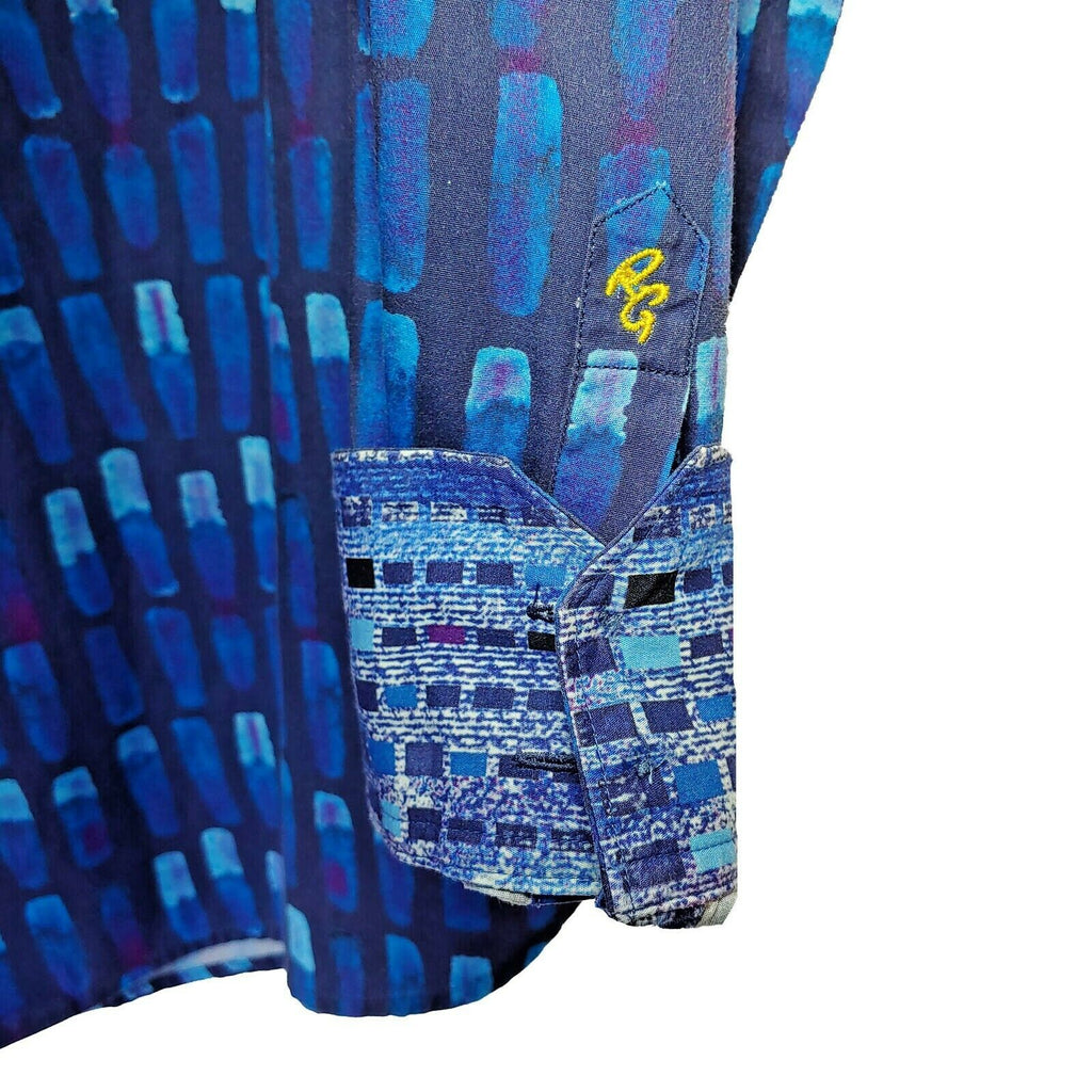 Robert Graham - Colorful Long Sleeve - Men's Medium Button Down Classic Fit