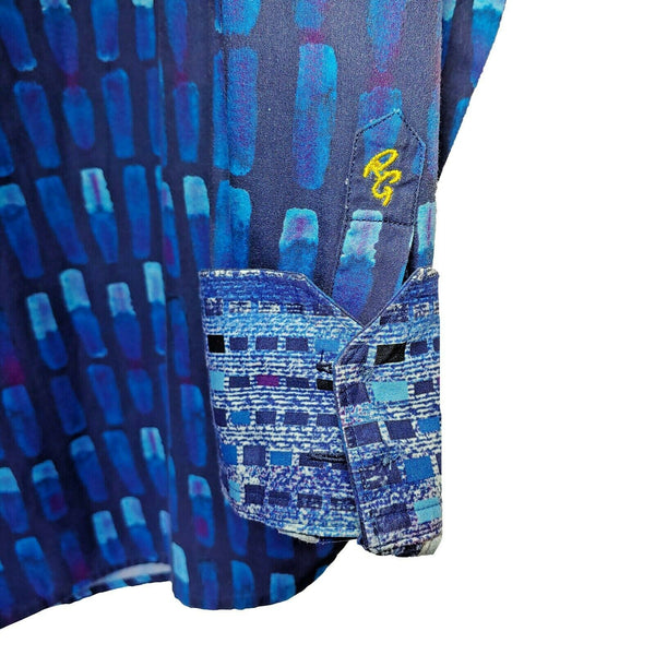 Robert Graham - Colorful Long Sleeve - Men's Medium Button Down Classic Fit