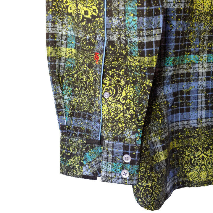 Robert Graham - Colorful Long Sleeve - Men's Medium Button Down Classic Fit