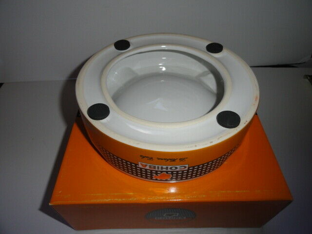 Ceramic ashtray in the box  8" diameter
