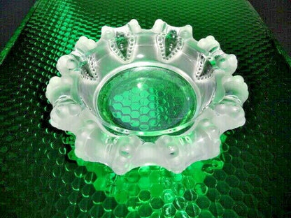 Lalique Cannes crystal ashtray