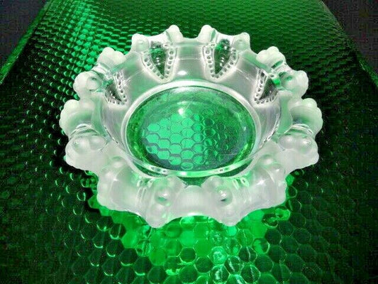 Lalique Cannes crystal ashtray
