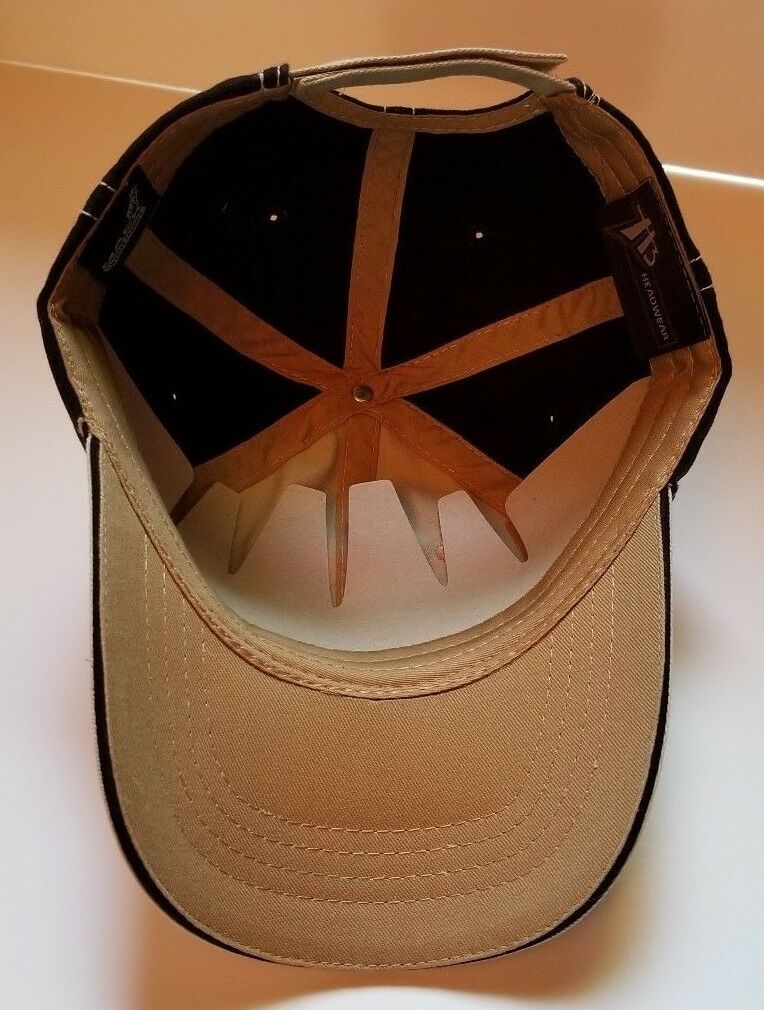 Mack Trucks Black & Tan Canvas  Baseball Cap