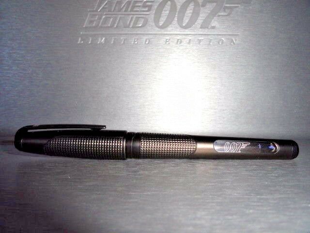 S.T. Dupont James Bond Spectre 007 Black PVD Fountain Pen