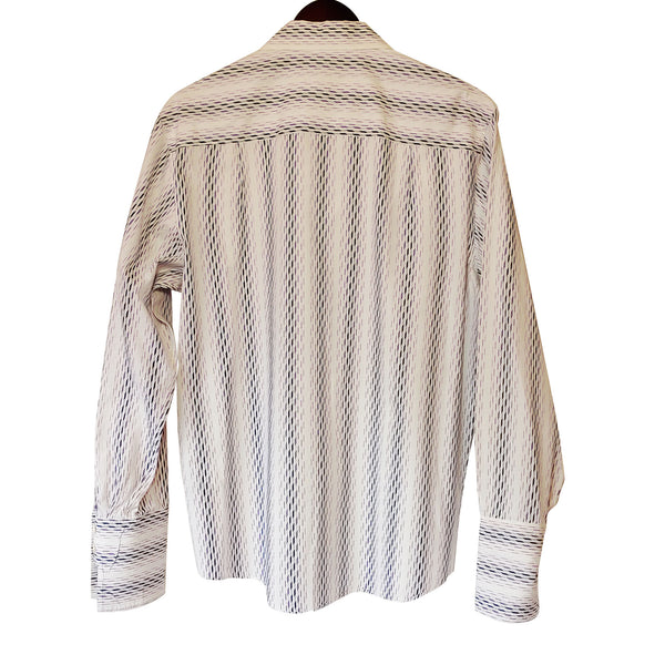 Jhane Barnes - Long Sleeve - Men's Medium Button Down Classic Fit