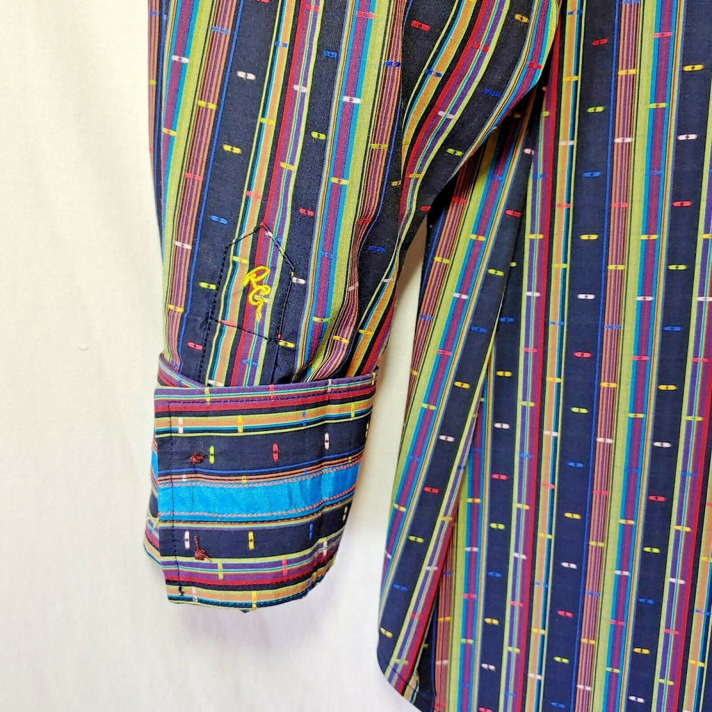 Robert Graham - Colorful Long Sleeve - Men's Medium Button Down Classic Fit