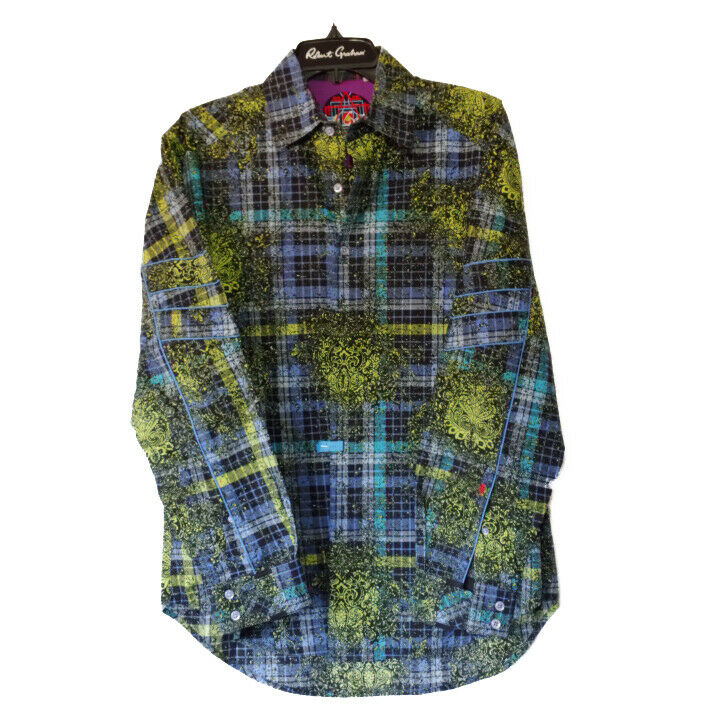 Robert Graham - Colorful Long Sleeve - Men's Medium Button Down Classic Fit
