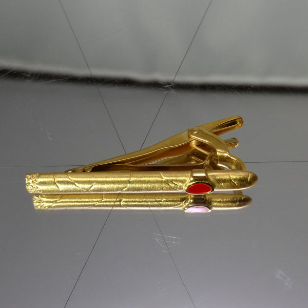 Colibri | Gold Cigar Tie Clip | Made in the USA