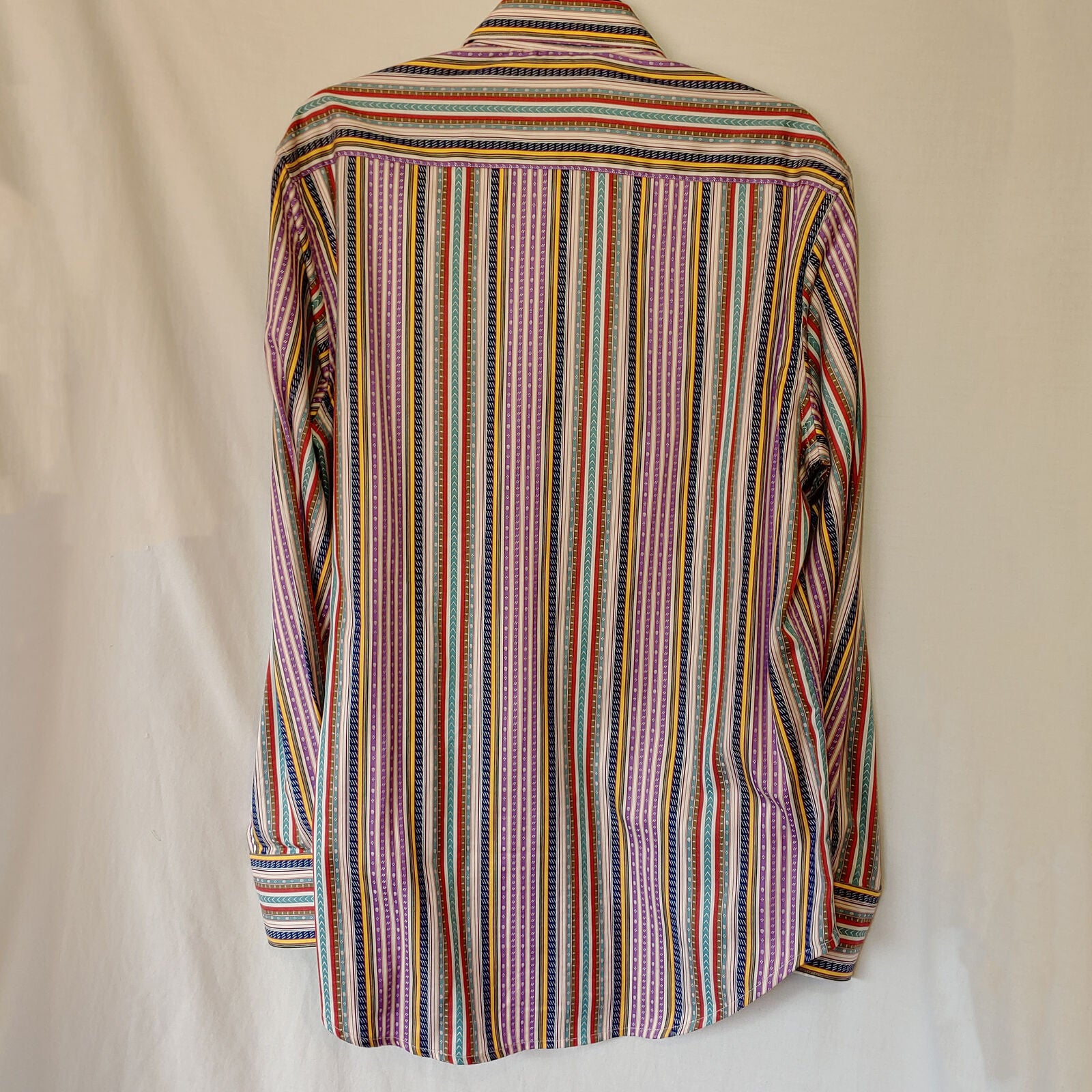 Robert Graham - Colorful Long Sleeve - Men's Medium Button Down Classic Fit