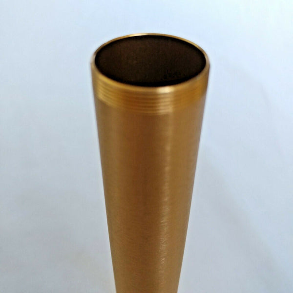 Cigar Classics | Travel Humidor Tube | Alum with Black Leather Holding Case