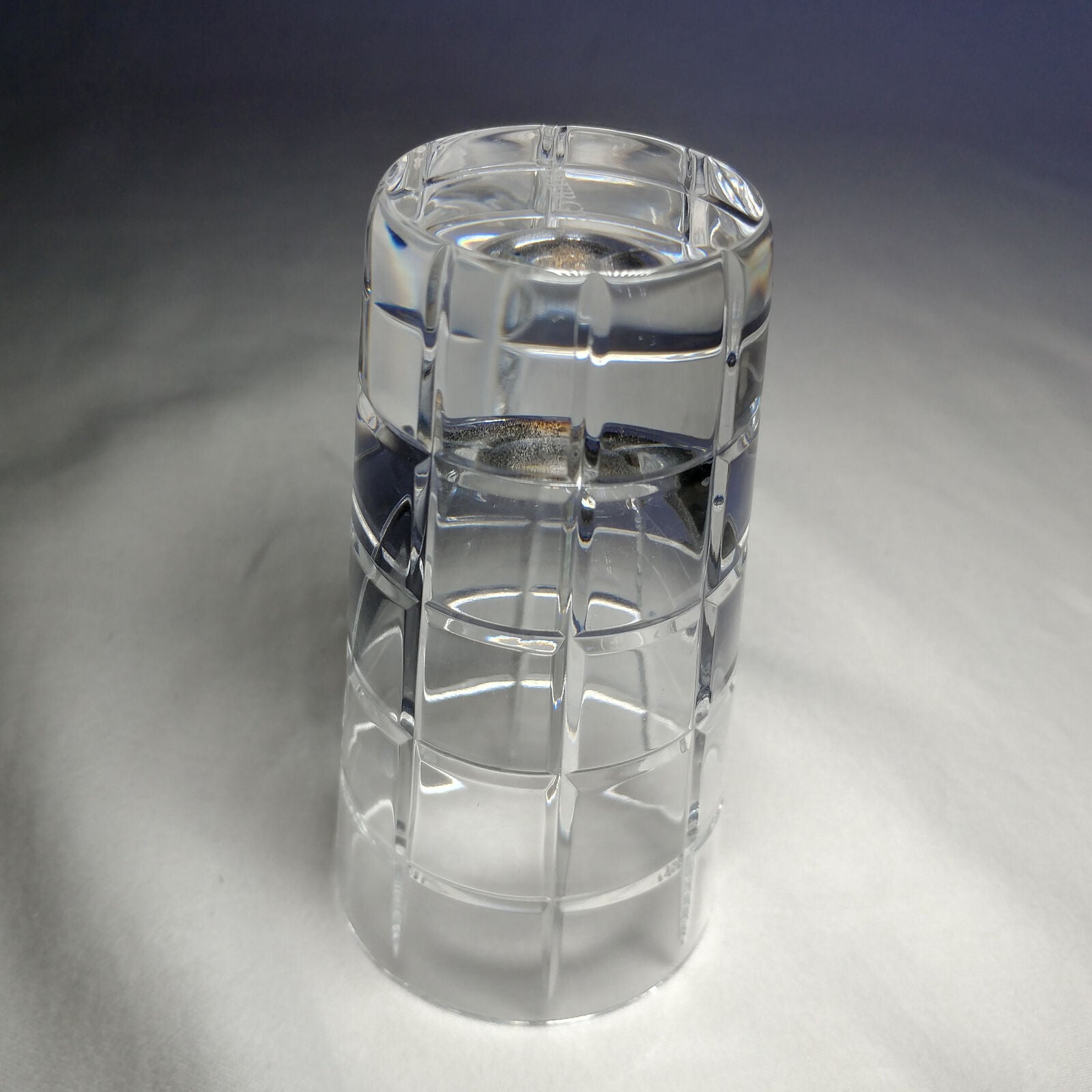 FABERGE METROPOLITAN CLEAR CRYSTAL SHOT GLASS