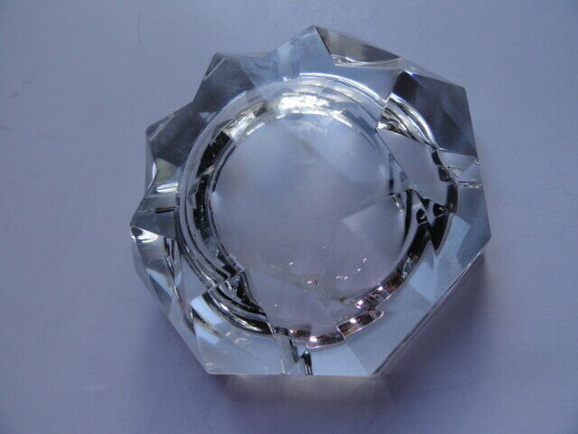Baccarat Crystal Ashtray