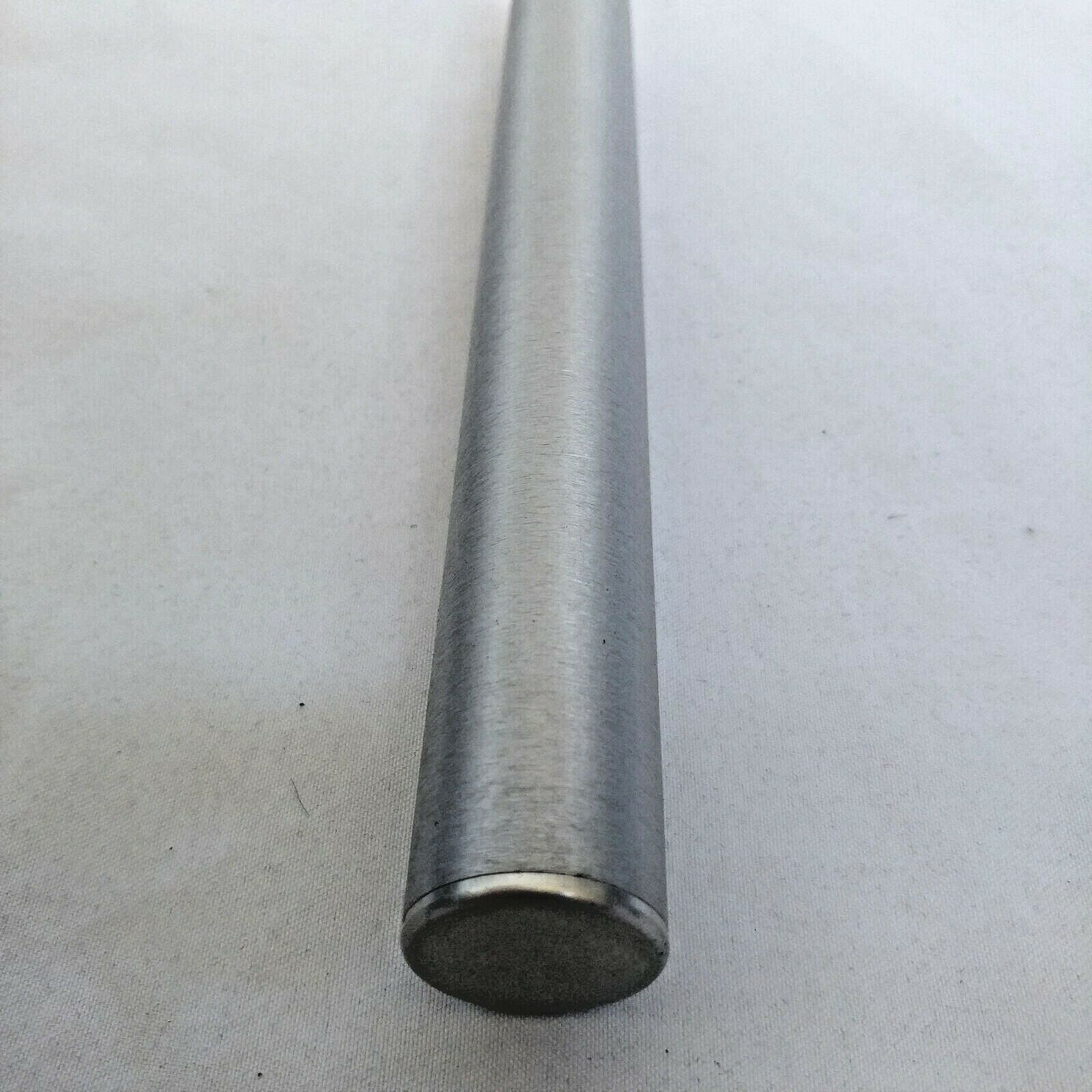 Cigar Classics | Travel Humidor Tube | Alum with Black Leather Holding Case