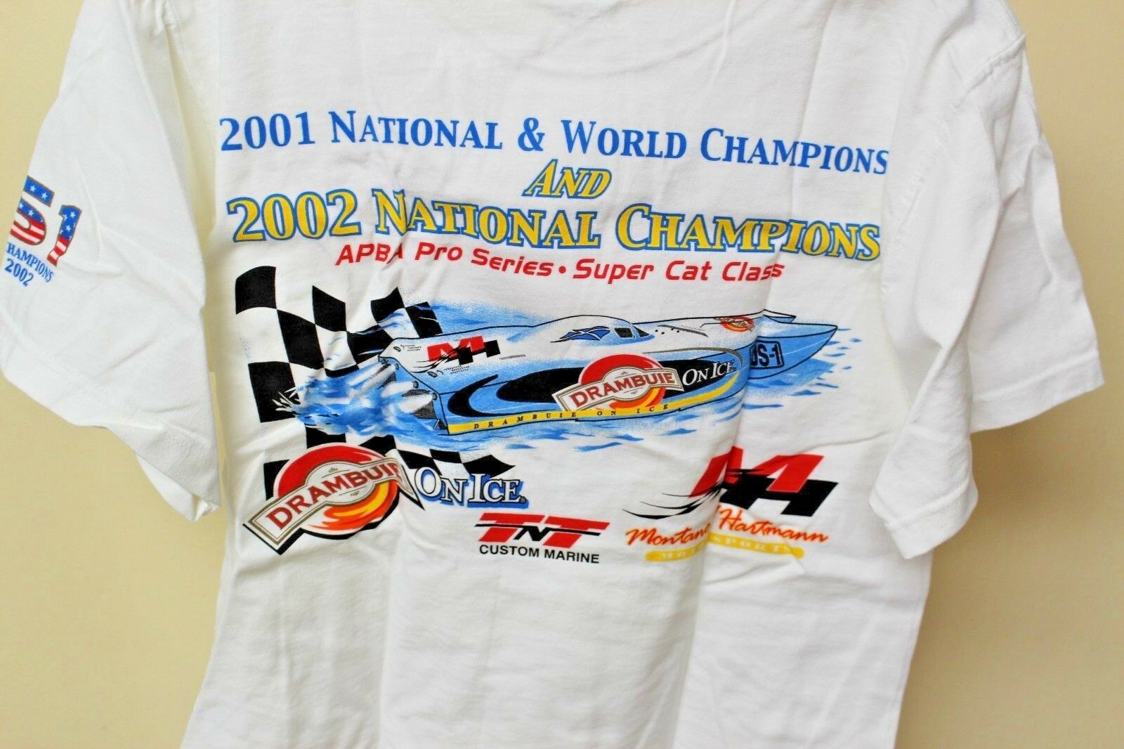 Driving Force Men's White Shirt Medium