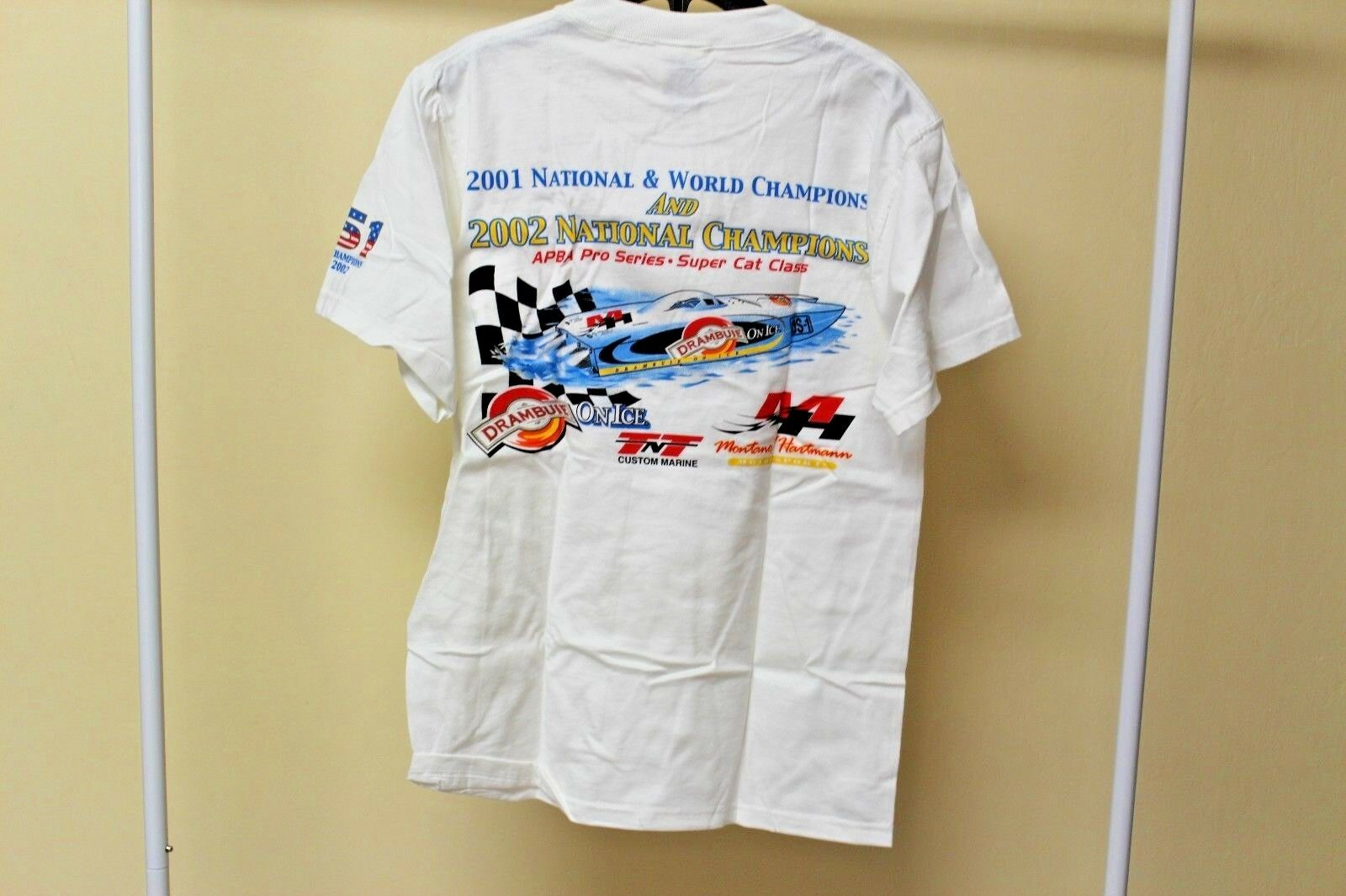Driving Force Men's White Shirt Medium