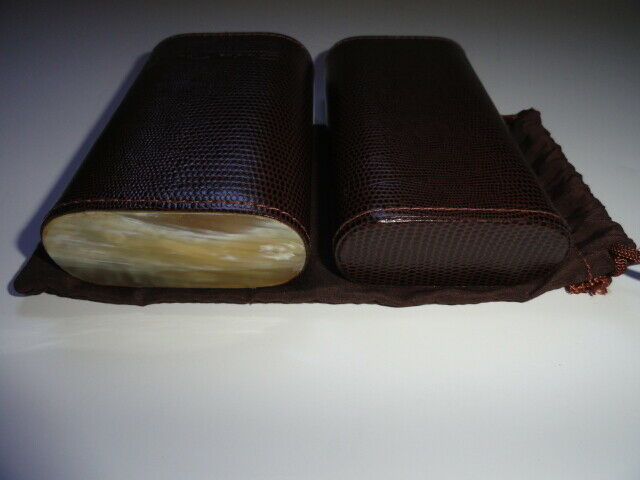 Andre Garcia Dark Brown Horizontal leather  case